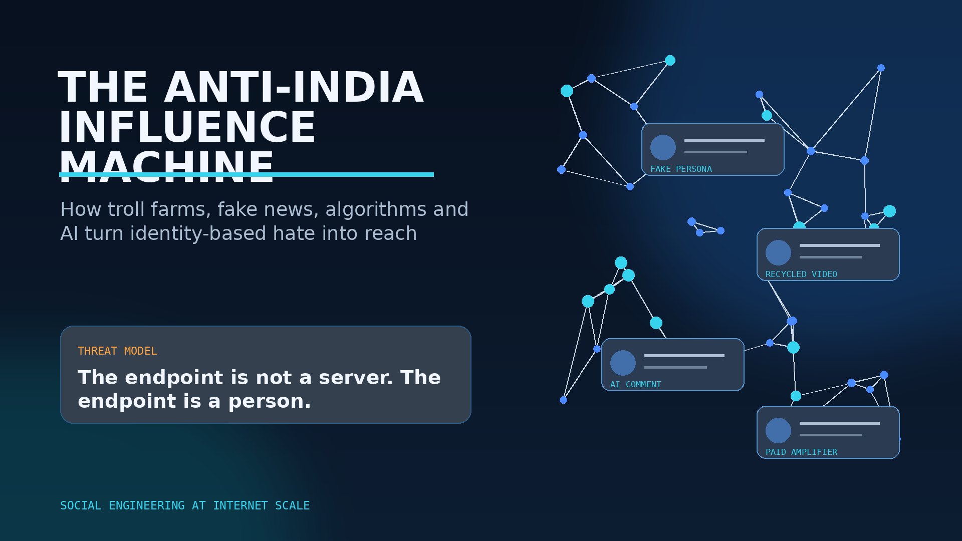 The anti-India influence machine: social engineering at internet scale